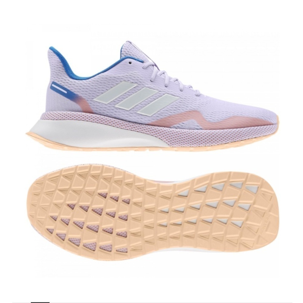 Adidas NOVAFVSE X Running Shoe, Color Pink/White Size 7.5 - Picture 4 of 7